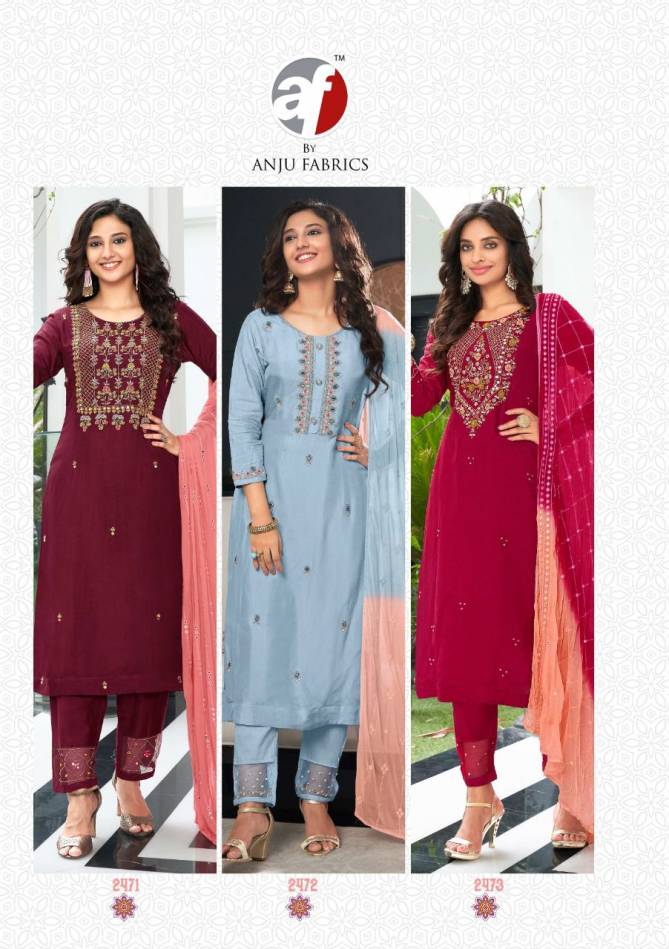 Shehnai 3 New Exclusive Wear Designer Fancy Dola Silk Readymade Salwar Suit Collection